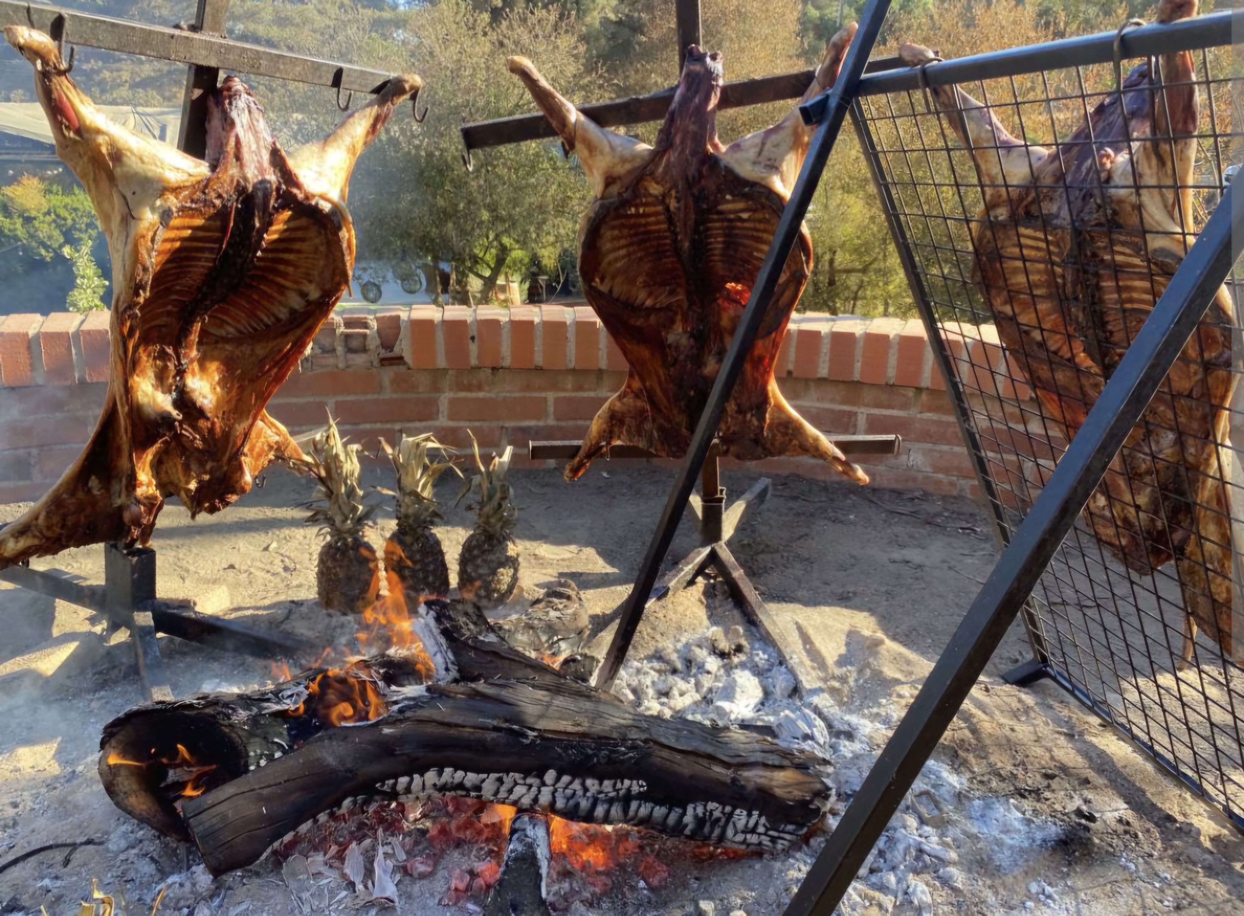 Parrilla al aire libre
