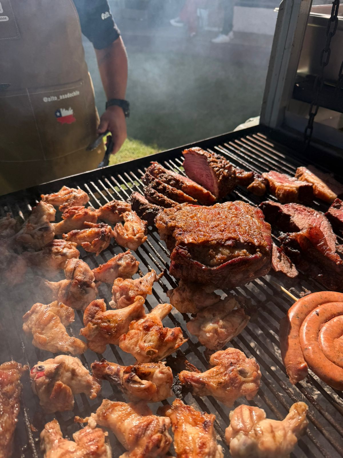 Evento de asado masivo